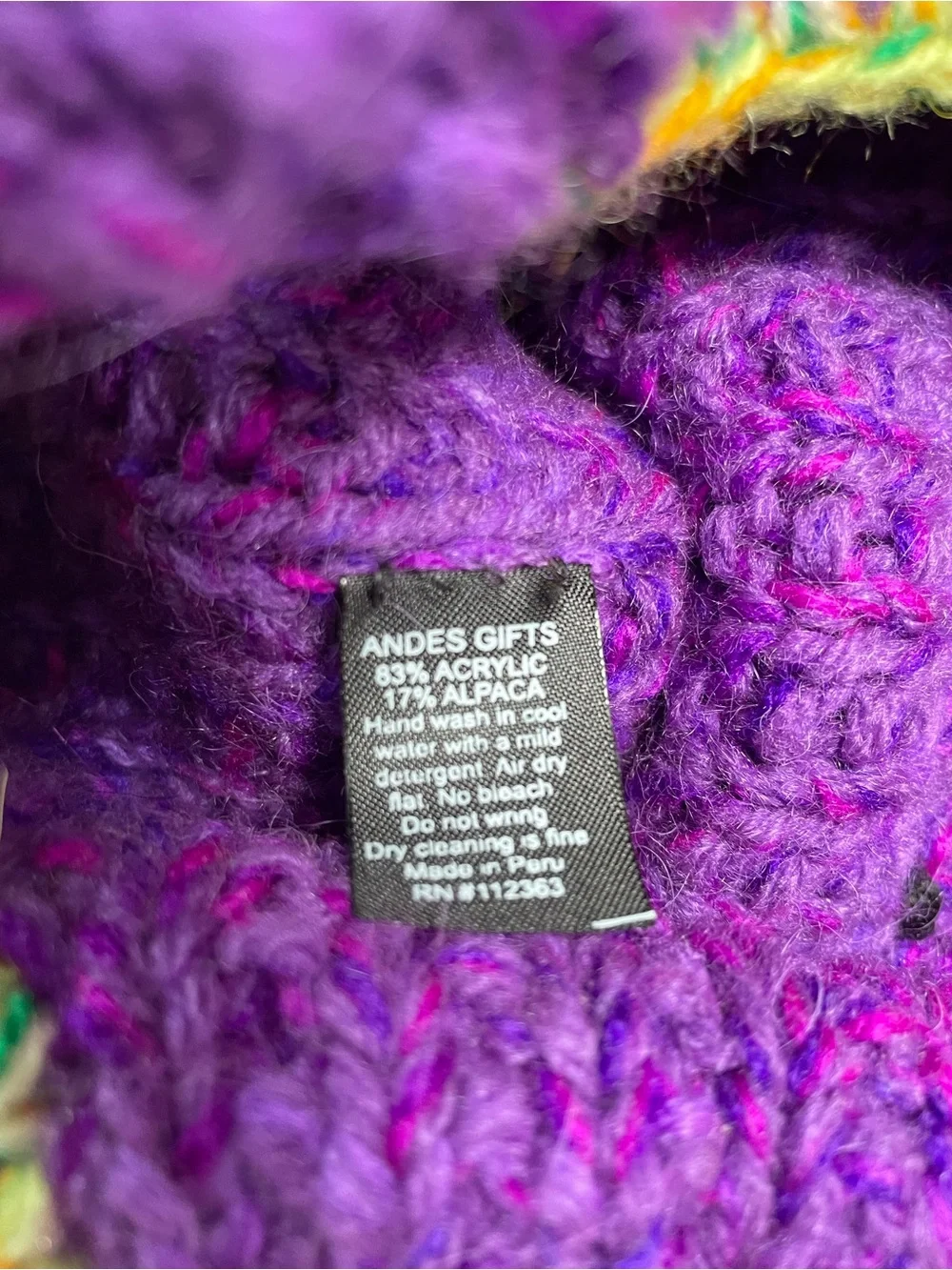 Andes Gifts nwt handmade
